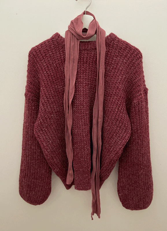 Cherry cocoon knit (14 colors)