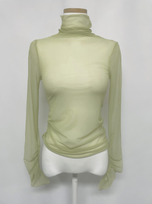 ♥︎ SALE♥︎ / Layer Shirring Top (Ivory)