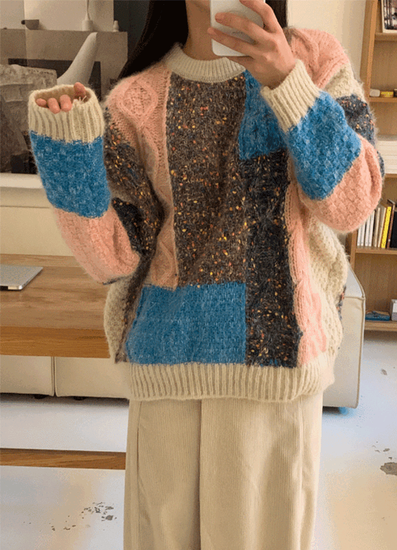 hippie mix knitwear (1 color)
