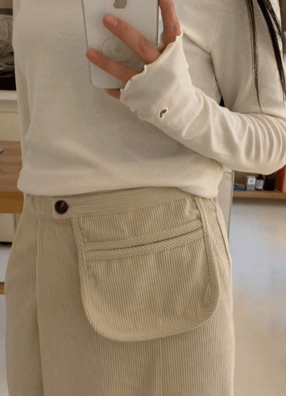 Margaret pocket pants (2 colors)