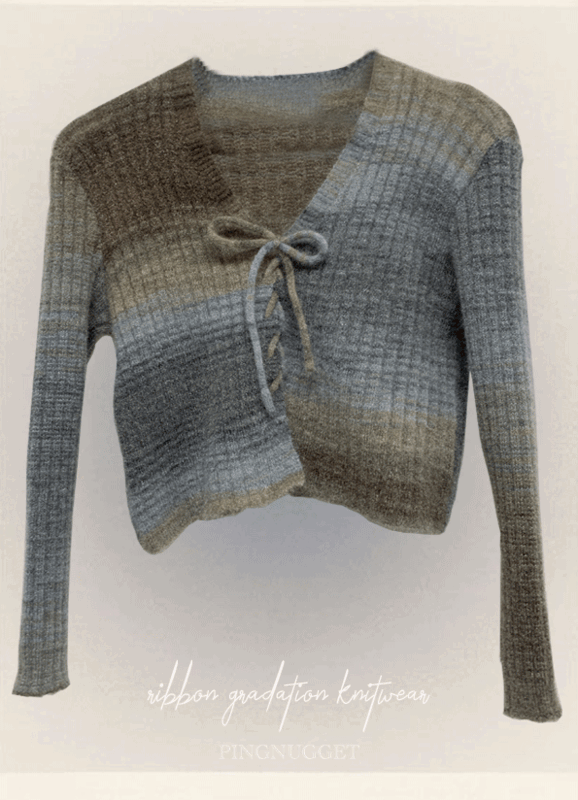 Ribbon Elise Knitwear (1 color) In ♥