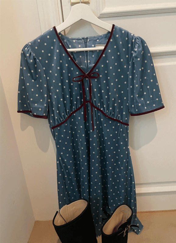 Vintage Dot Dress (3 Colors) New Discount ♥