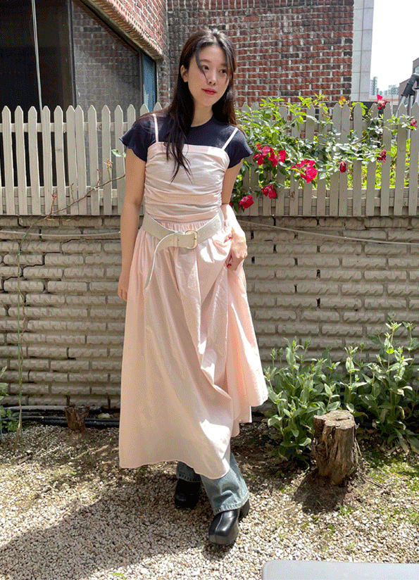 Yogurt Square One-Piece Dress (3 colors) New Discount ♥ ︎